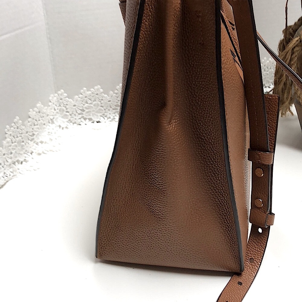 SOLD Like New Michael Kors Saffiano Leather Handbag - Picture 8 of 14